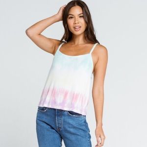 HP! NWT Volcom Sure Burt Tie Dye Tank Top